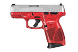 Taurus G3C, 9MM, 3.2" Barrel, 12 Rds, Black/Stainless Red Splatter - 725327938330 