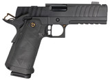 United Gunworks Nomad Pistol, Internally Comped, Black Polymer Grip, 9MM, 4.50" Match Barrel, 20 RDs, 2-3 lb Trigger, Black / Copper Accents 