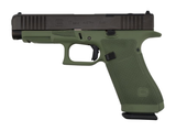 Glock 17 Gen 6, 9MM, 4.49" Barrel, 17 RDs, OD Green / Black 