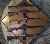 Shark Coast Tactical Ruger Mini-14 Ranch War Pig II w/ Exigent Defense LE 5.56 Suppressor & Vortex Crossfire, 5.56 NATO, 11.00" Barrel, 5 RDs, Synthetic Stock, Black / Blued 