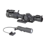 Sig Sauer Tango-MSR, w/ FOXTROT-MSR Light & ALPHA-MSR Mount, 1-6x24mm, 30mm Tube, Illuminated MSR BDC-6, Black 