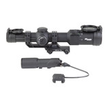 Sig Sauer Tango-MSR, w/ FOXTROT-MSR Light & ALPHA-MSR Mount, 1-6x24mm, 30mm Tube, Illuminated MSR BDC-6, Black 