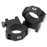 Steiner T Series Rings, 30mm Extra High, Picatinny, Steel, Black 