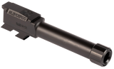 SilencerCo Threaded Barrel, 3.70" 9mm Luger, Black Nitride - 816413027837 