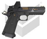 Taran Tactical Innovations Viper, w/ Trijicon RMR HD, 9MM, 4.50" Island Barrel, 20 Rds, Black/Polished Steel 