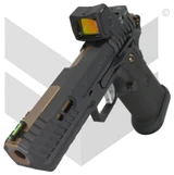 Taran Tactical Innovations Viper, w/ Trijicon RMR HD, 9MM, 4.50" Island Barrel, 20 Rds, Black/Polished Steel 