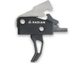 Radian Weapons Vertex Trigger, Single Stage, Carbon Steel, Black - 817093027407 