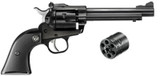 Ruger Single-Six Convertible, .22 LR/.22 WMR, 5.50" Barrel, 6 Rds, Blued 
