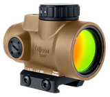 Trijicon MRO SD, 2 MOA Red Dot, Coyote Tan, Low Mount - 719307621244 