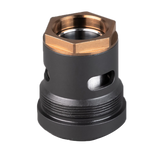 SilencerCo 3-Lug Mount, Quick-Attach, Black Steel - 816413023778 