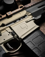 Q Boombox SBR, 8.6 Blackout, 12.00" Barrel, 20 Rds, Tan/Grey 
