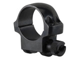 Ruger 3BHM Low/Matte Blue Scope Ring, 1" Tube, Low Profile - 736676902774 
