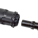 Rugged Suppressors 3-Lug Mount, Black, Fits Obsidian 9 and 45 - 859383006402 