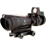 Trijicon ACOG BAC 3.5X35MM, Red Crosshair 223 Ballistic, Matte Black - 719307311855 