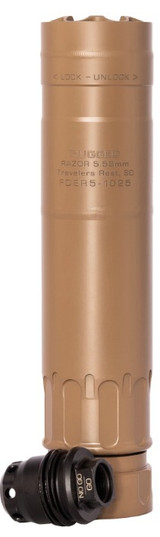 Rugged Suppressors Razor556, Quick Detach, FDE - 850044499281 