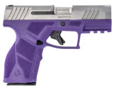 Taurus GX2, 9MM, 3.38" Barrel, 13 Rds, Dark Purple/Stainless - 725327637158 