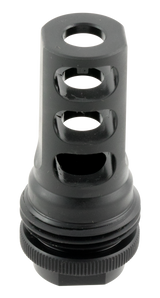 SilencerCo AC1282 ASR Muzzle Brake, 3-Port Design, Black - 817272014860 