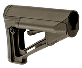 Magpul STR Carbine Stock, Water-Resistant Battery Storage, OD Green 