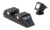Trijicon 600234 Bright & Tough Steel Sights, Black White Dot, Glock 17 MOS/19 MOS/34 MOS - 719307200296 