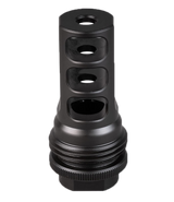 SilencerCo ASR Muzzle Brake, Black Nitride, 9/16x24 RH Threads, 9mm - 816413026762 