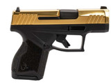 Taurus GX4, 9MM, 3.06" Barrel, 10 Rds, Gold PVD - 725327943099 