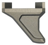 Q Deluxe Q-Sert Barricade Stop, Small, Silver Anodized - 810152960745 
