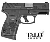 Taurus G3C, 9MM, 3.2" Barrel, 12 Rds, Black - 725327934998 
