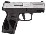 Taurus G2S, 9MM, 3.25" Barrel, 7 Rds, Stainless/Black - 725327616290 