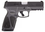Taurus G3, 9MM, 4.00" Barrel, 15 & 17 Rds, Black/Gray - 725327625803 
