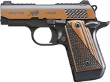 Kimber Micro 9 Raptor Collector Edition, 9MM, 3.15" Barrel, 7 Rds, KimPro Black/Tru-Tan - 669278376028 