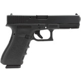 Glock G17 Gen 3, 9MM Luger, 4.49" Barrel, 10 Rds, Gas Nitride - 764503001086 