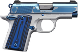 Kimber Micro 9 Sapphire, 9MM, 3.15" Barrel, 6+1 Rds, Polished Bright Blue PVD Coating - 669278331119 