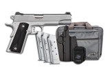 Kimber Stainless LW Club Bundle, .45 ACP, 5.00" Barrel, 8 Rds, Stainless - 669278378268 