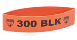 Faxon FX300MB Magazine Marker Bands, 300 Blackout, Red Silicone, 10 Pack - 816341021099 
