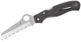 Spyderco C89SBK Atlantic Salt, 3.69" Serrated H1 Steel Blade, Black FRN Handle Spyderco C89SBK Atlantic Salt, 3.69" Serrated H1 Steel Blade, Black FRN Handle