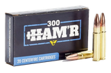 Wilson Combat A300HMR135HB, 300 HAM'R, 135 gr Speer HAM'R Bonded, Brass 