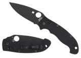 Spyderco Manix 2 XL, Black DLC, G-10 Handle - 716104009510 
