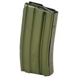 Duramag 20RD 5.56 Aluminum Magazine, Olive Drab Green, Black Follower, 20 Rds, Anodized Finish - 766897411632 