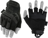 Mechanix Wear M-Pact Covert Fingerless Gloves, Impact Resistant, Black - 781513631041 