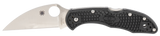 Spyderco Delica 4 Lightweight Wharncliffe, VG-10 SS Blade, Black Textured FRN Handle - 716104011575 Spyderco Delica 4 Lightweight Wharncliffe, VG-10 SS Blade, Black Textured FRN Handle - 716104011575