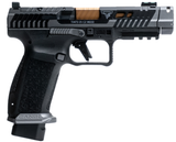 Canik TTI Combat, 9MM, 4.6" Barrel, 18 Rds, Smoke Cerakote - 787450967632 