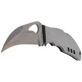 Spyderco Byrd Crossbill, Stainless Steel Handle, 8Cr13MoV SS Blade - 716104400430 