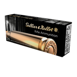 Sellier & Bellot SB4570A, 45-70 GOV, 405 gr Soft Point, 20 Rds, Brass - 754908512744 