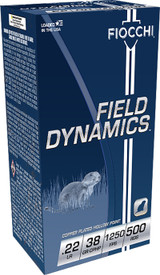 Fiocchi Field Dynamics, 22LR, 38 Grain CPHP, 50 Rounds - 762344710105 