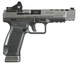 Canik TP9SFx, 9MM, 5.20" Barrel, 20 Rds, Tungsten Grey Cerakote - 787450465749 