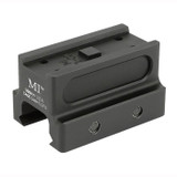 Midwest T1/T2 Red Dot Mount, Absolute Cowitness, Black - 812102032915 