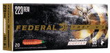 Federal Trophy Copper, .223 Rem, 55 Grain, 3240 fps, 20 Rds - 604544649307 