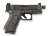 Glock Shark Coast Tactical 43X, 9MM, Threaded Barrel, 10 Rds, Black Cerakote - 810105519259 