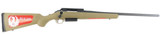 Ruger American Predator, 6MM Rem, 20.00" Barrel, 3 Rds, Blue with FDE Stock - 736676369072 