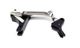 Shadow Systems Elite Trigger Assembly, Flat-Faced Design, Silver/Black - 853687007660 